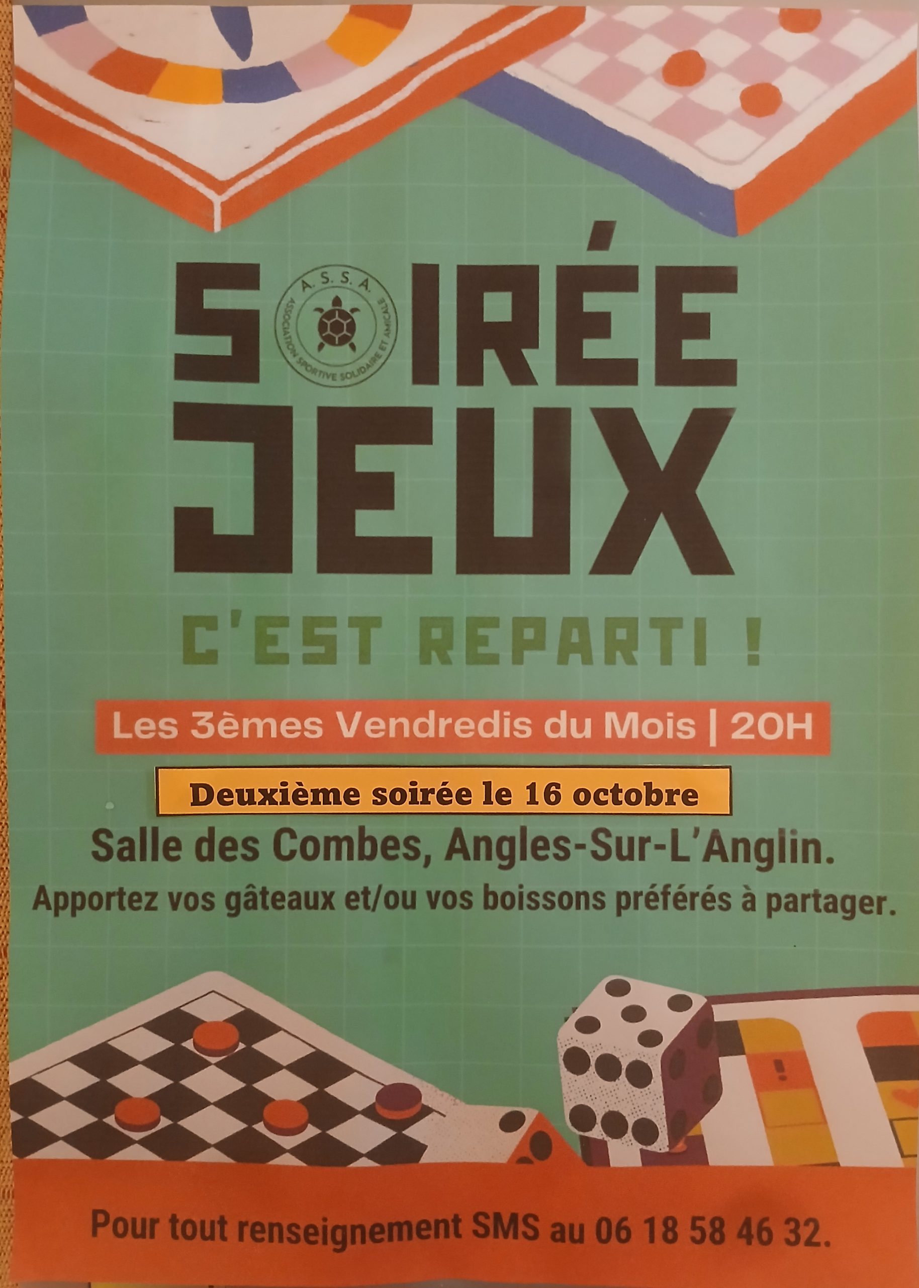 Soirée Jeux aux Combes