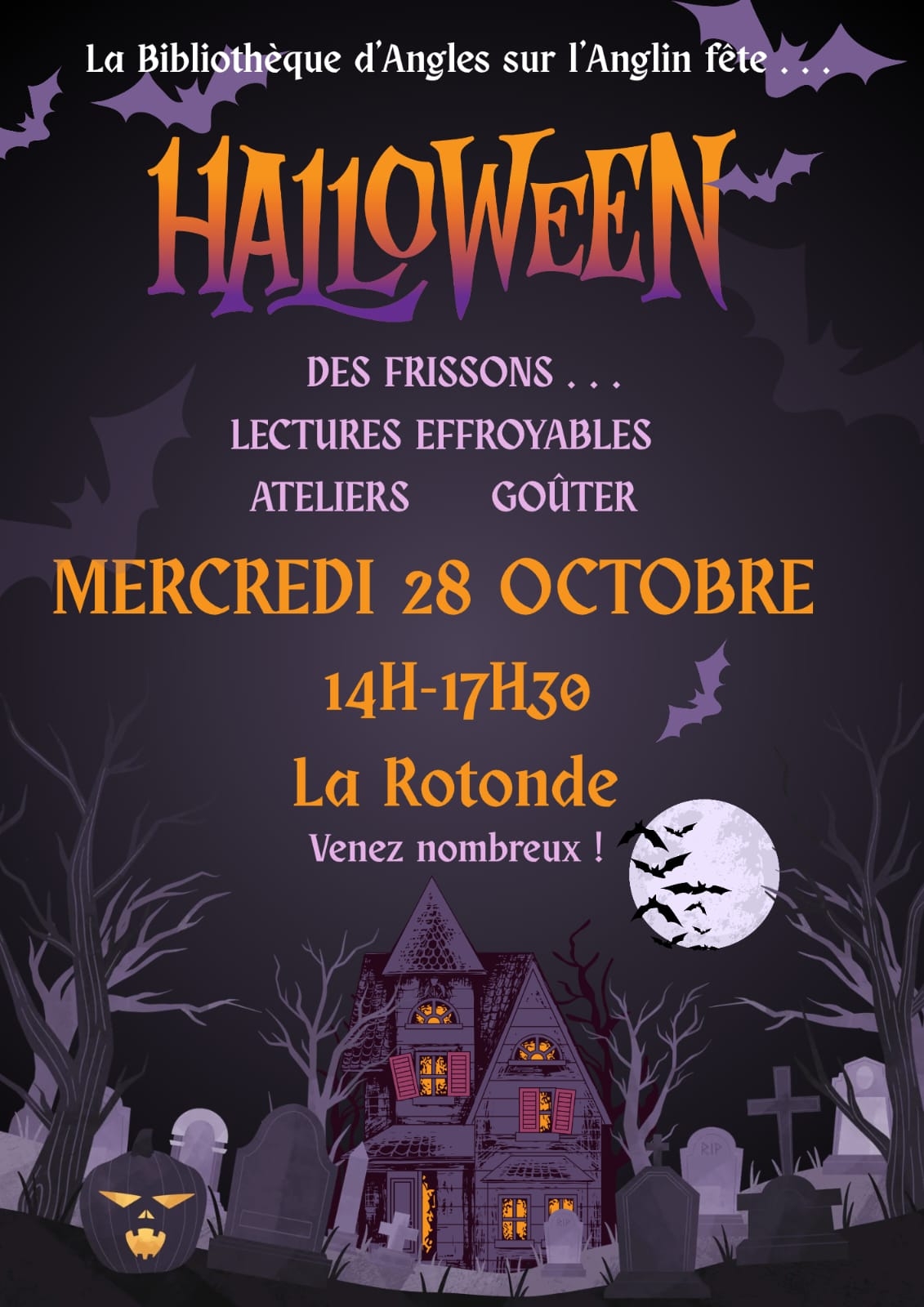 Halloween à la bibliothèque